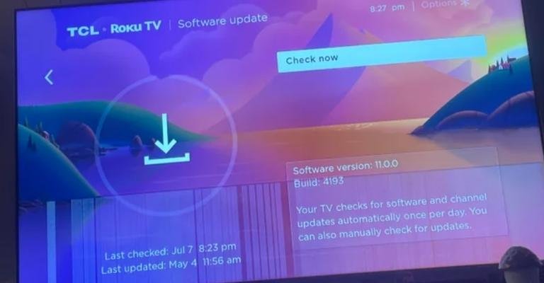 Dark Bottom Half of Screen