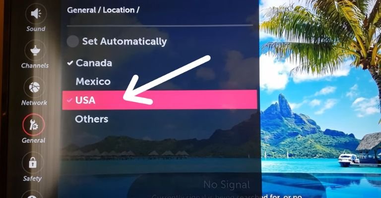 Choose your Country Again Location Settings Choose your Country Again Location Settings