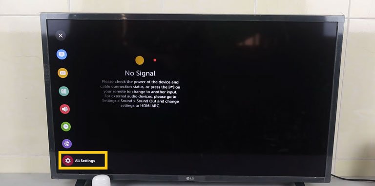 Open all Settings