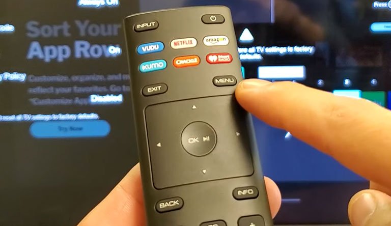 Press the Menu Button Press the Menu Button