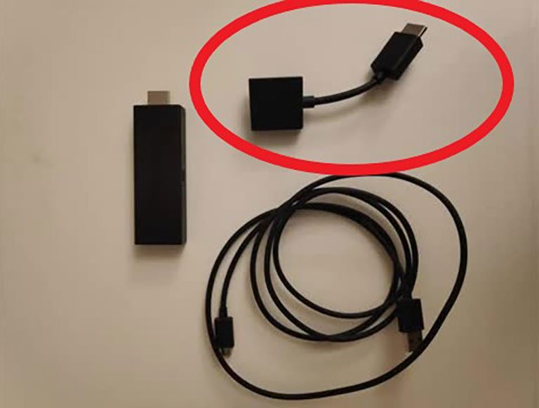 Remove the HDMI Extender Remove the HDMI Extender
