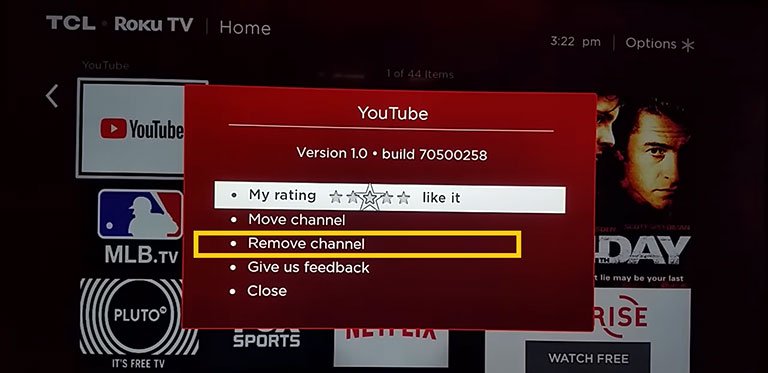 Remove the YouTube Channel Remove the YouTube Channel