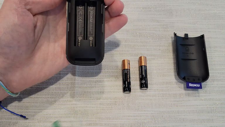 Replace the Remote Batteries