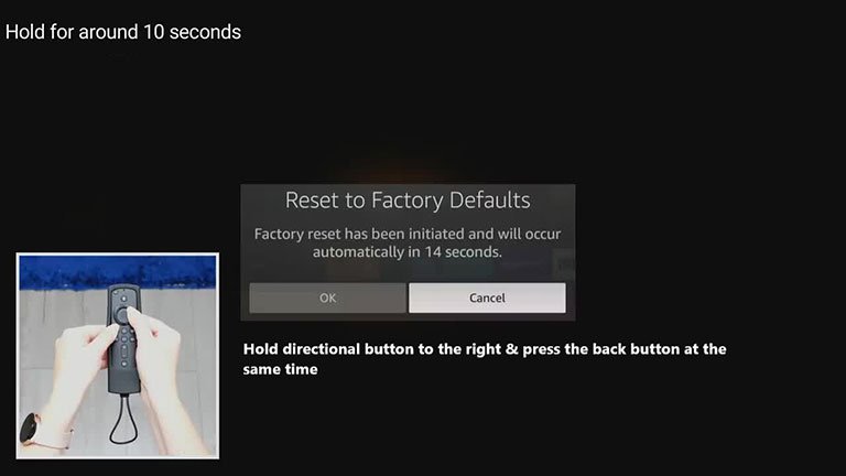 Reset your Firestick Reset your Firestick