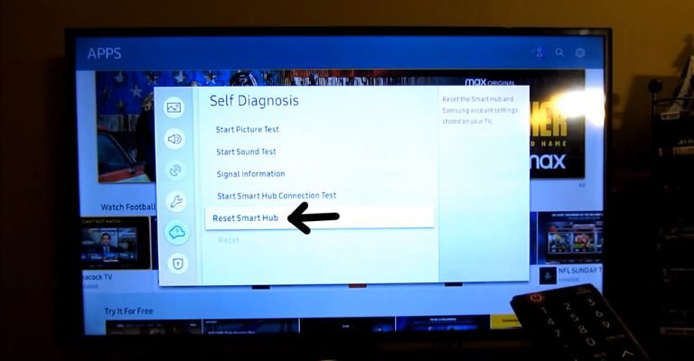 Select Reset Smart Hub Select Reset Smart Hub