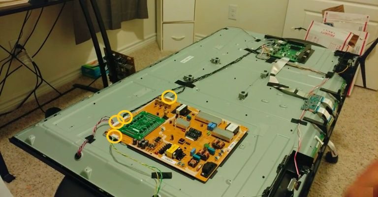 Take All Ribbons From Power Board Take All Ribbons From Power Board