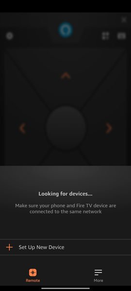 The App Will Automatically Search for the TV The App Will Automatically Search for the TV
