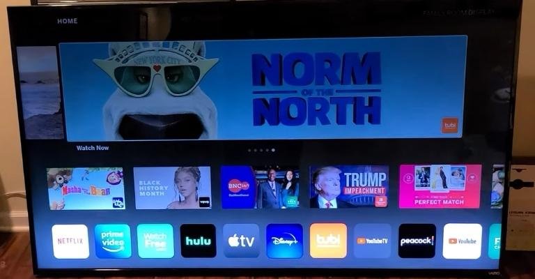 Darker Top Half of Screen