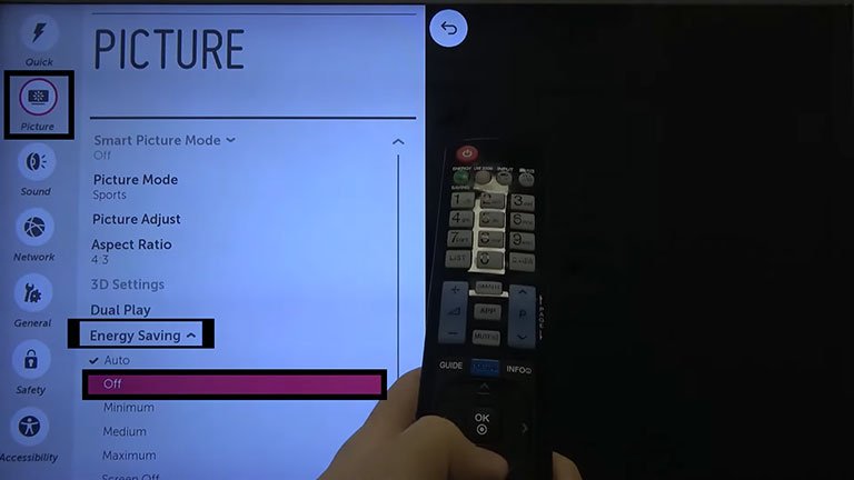 Turn off the Power Saver Mode Turn off the Power Saver Mode