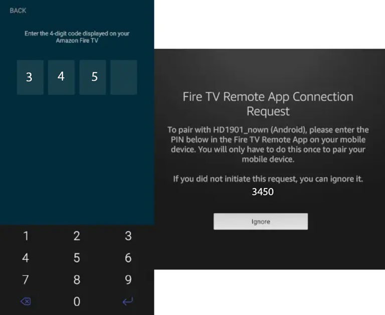 Type in 4 Digit Code Type in 4 Digit Code