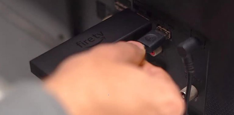 Unplug the Firestick from its Power Source Unplug the Firestick from its Power Source