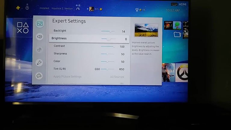 Adjust the Brightness of your TV Adjust the Brightness of your TV