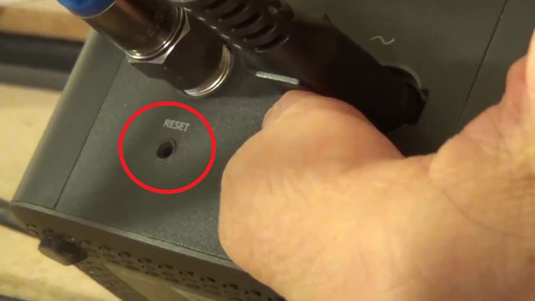 Press the Reset Button Your Router