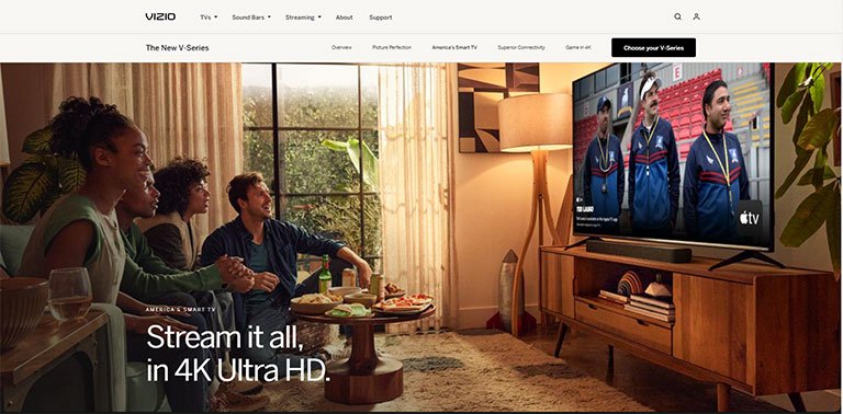 Stream Vizio TVs in 4K Ultra HD Stream Vizio TVs in 4K Ultra HD
