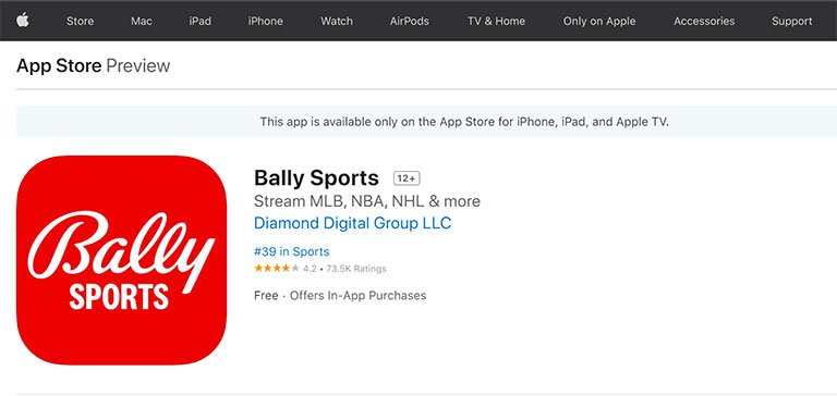 Bally Sports on App Store Bally Sports on App Store
