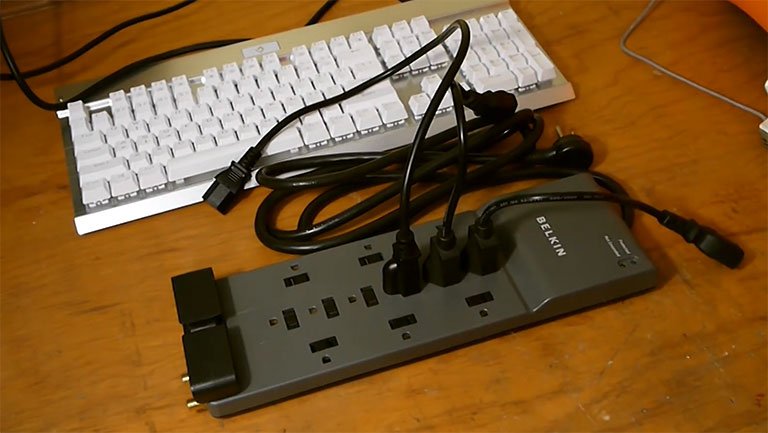 Check the Power Strip Check the Power Strip