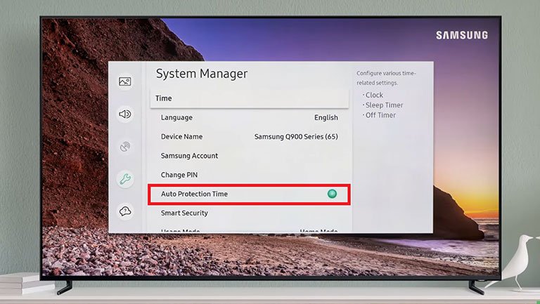 Disable Auto Protection Time on Your Samsung TV Disable Auto Protection Time on Your Samsung TV