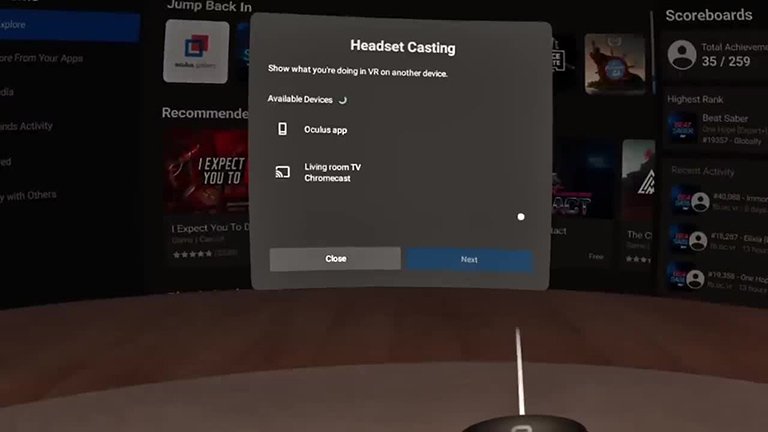Headset Casting Headset Casting