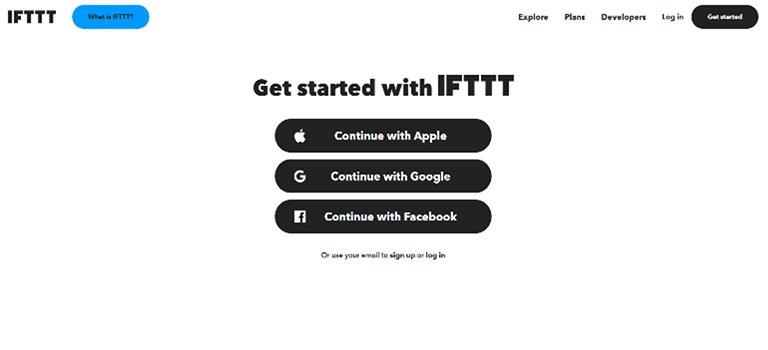 IFTTT Website