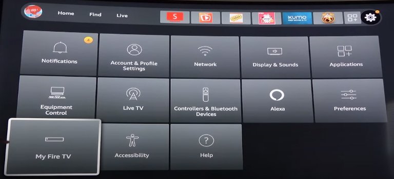 My Fire TV on Firestick