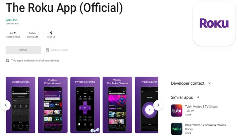 Official Roku App Official Roku App