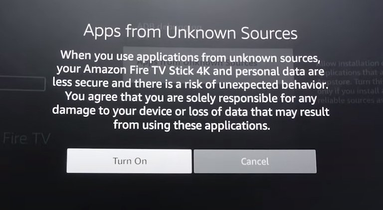Turn On Apps from Unknown Sources