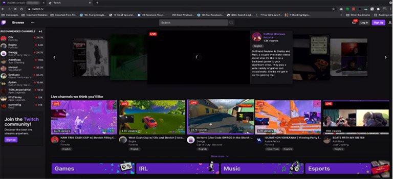Twitch TV Twitch TV