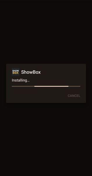 Installing ShowBox Installing ShowBox