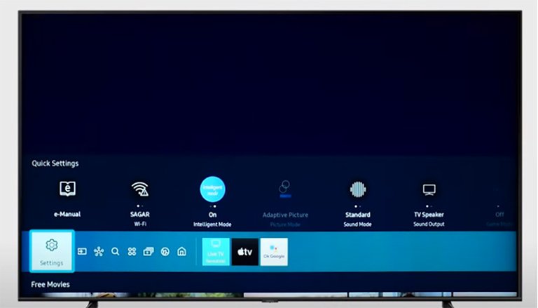 Samsung TV Settings
