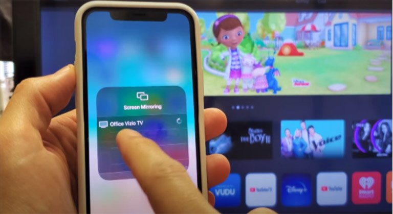 Screen Mirroring on iPhone - Vizio TV Screen Mirroring on iPhone - Vizio TV