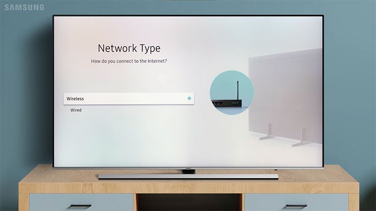 Change Network Settings to Wireless Change Network Settings to Wireless