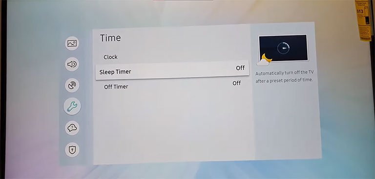 Disable Sleep Timer On Samsung TV Disable Sleep Timer On Samsung TV