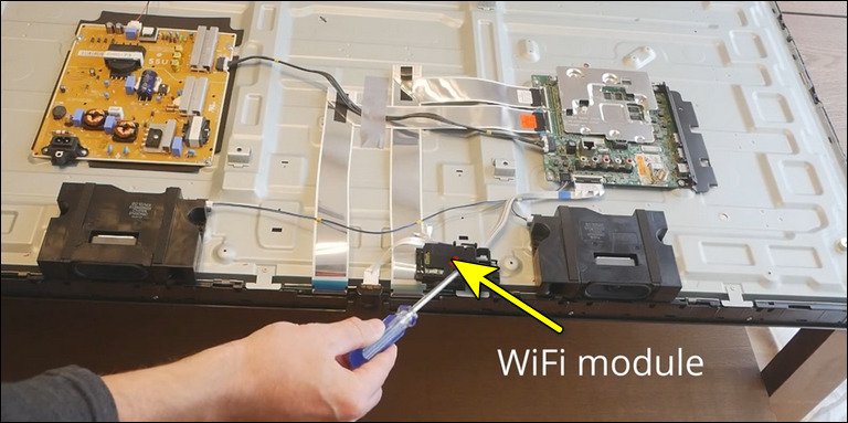 Locate the WiFi Module on Your LG TV Locate the WiFi Module on Your LG TV