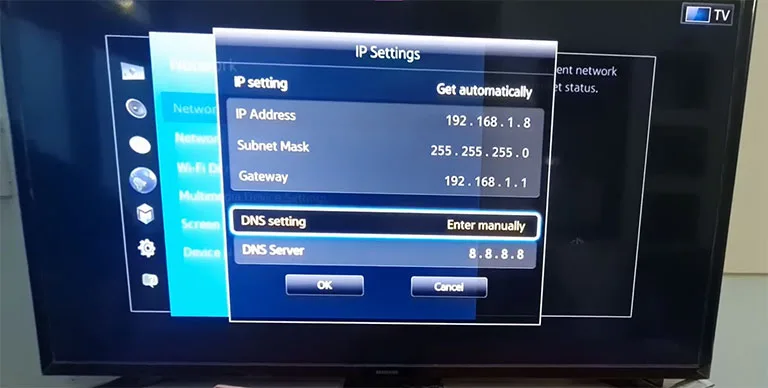 Modify Your TV’s DNS Settings Using Google DNS Configuration Modify Your TV’s DNS Settings Using Google DNS Configuration