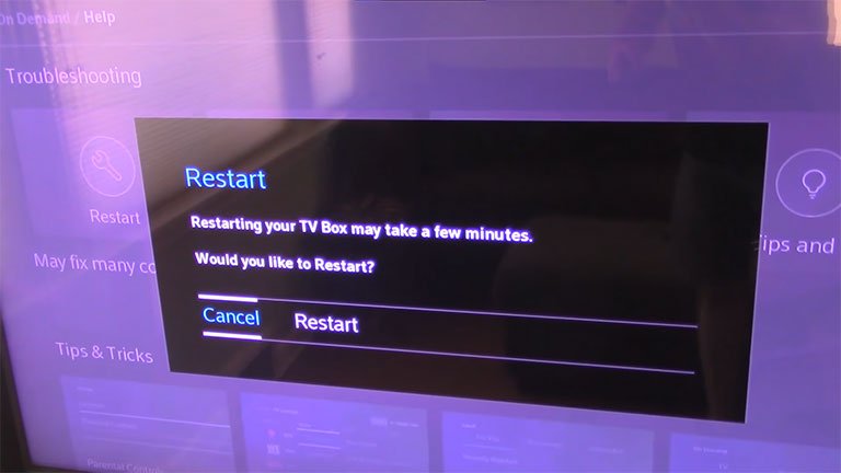 Restart Your Cable Box Restart Your Cable Box