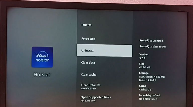 Uninstall & Reinstall Disney Plus on Firestick