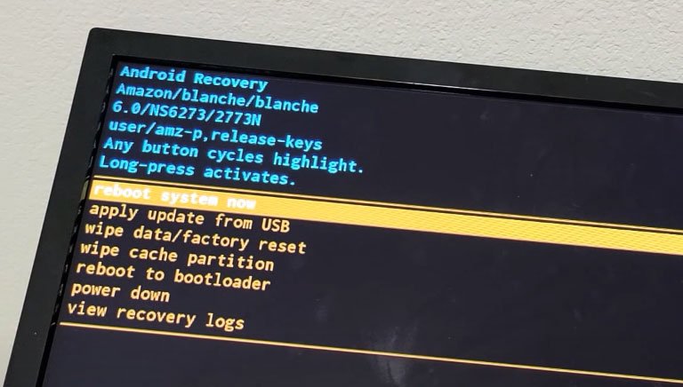 Android Recovery Menu Android Recovery Menu