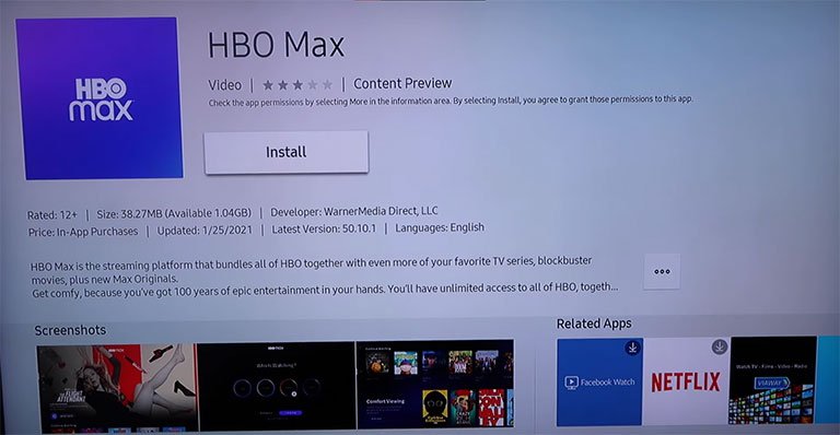 Install HBO Max on Your Samsung TV Install HBO Max on Your Samsung TV