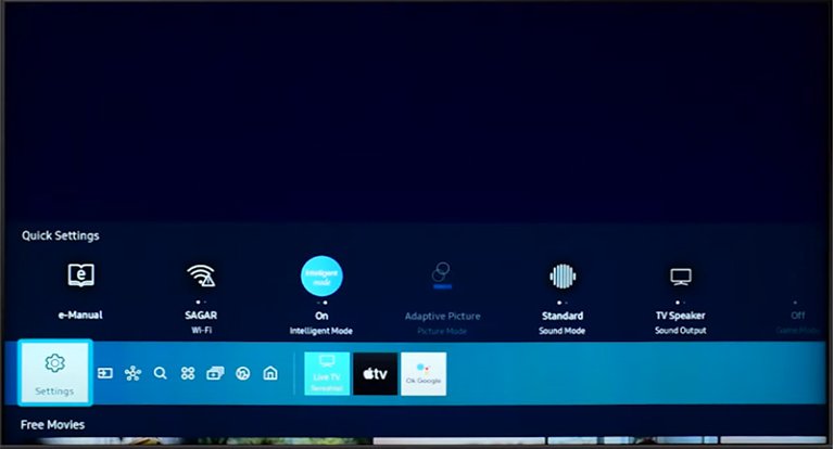 Samsung TV Settings