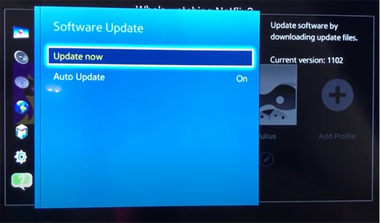 Samsung TV Update Now