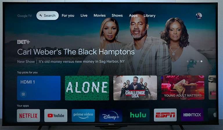 Hisense Android TV OS Hisense Android TV OS