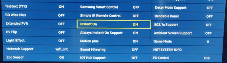 Turn Off Samsung Instant Turn Off Samsung Instant