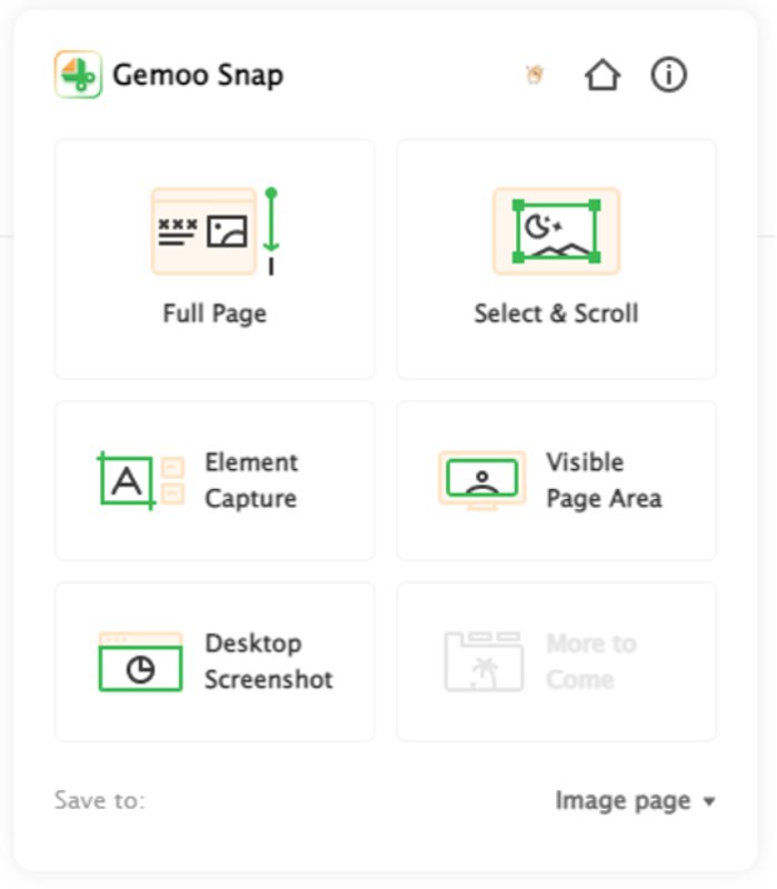 Gemoo Snap Chrome Extension